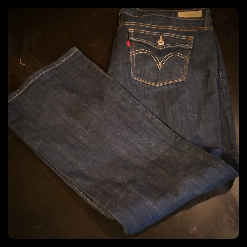 Low boot cut 545 jeans Levi  16 medium